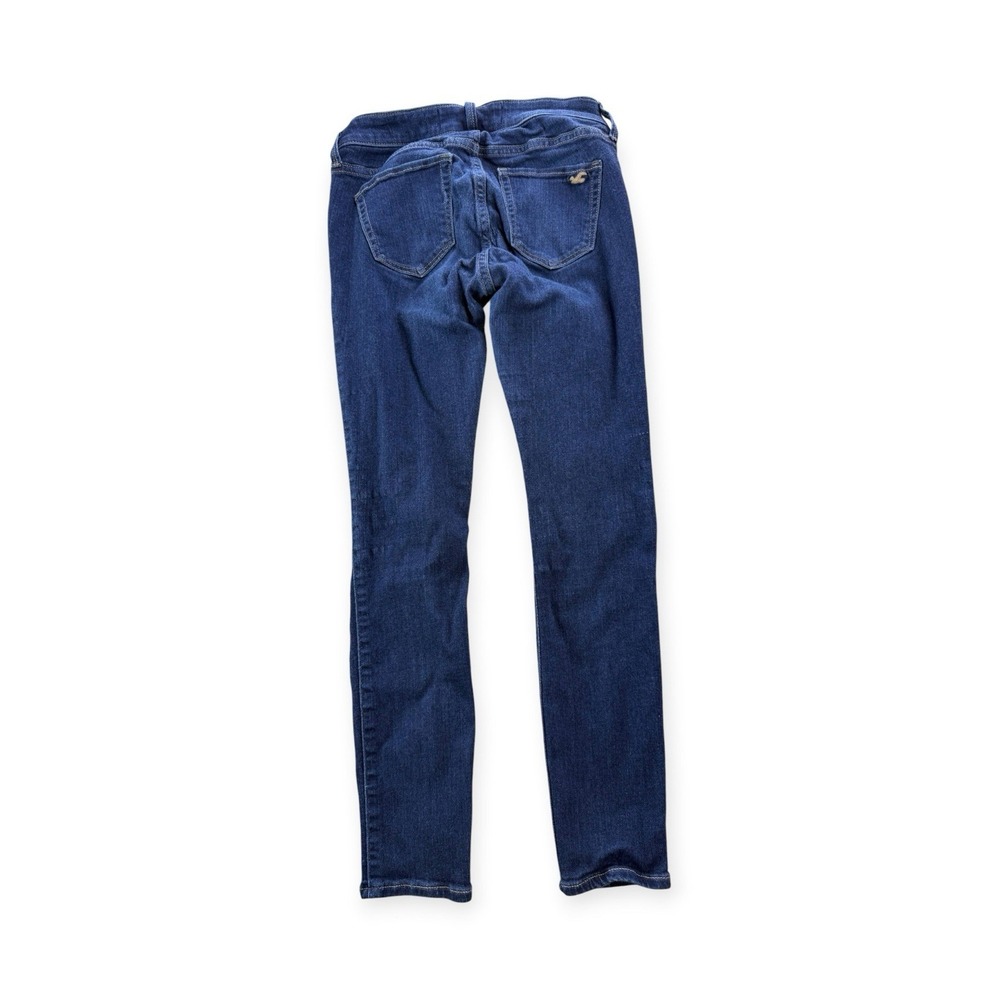Hollister Low Rise Skinny Jeans Womens 27x25 Distressed Stretch Denim Crop